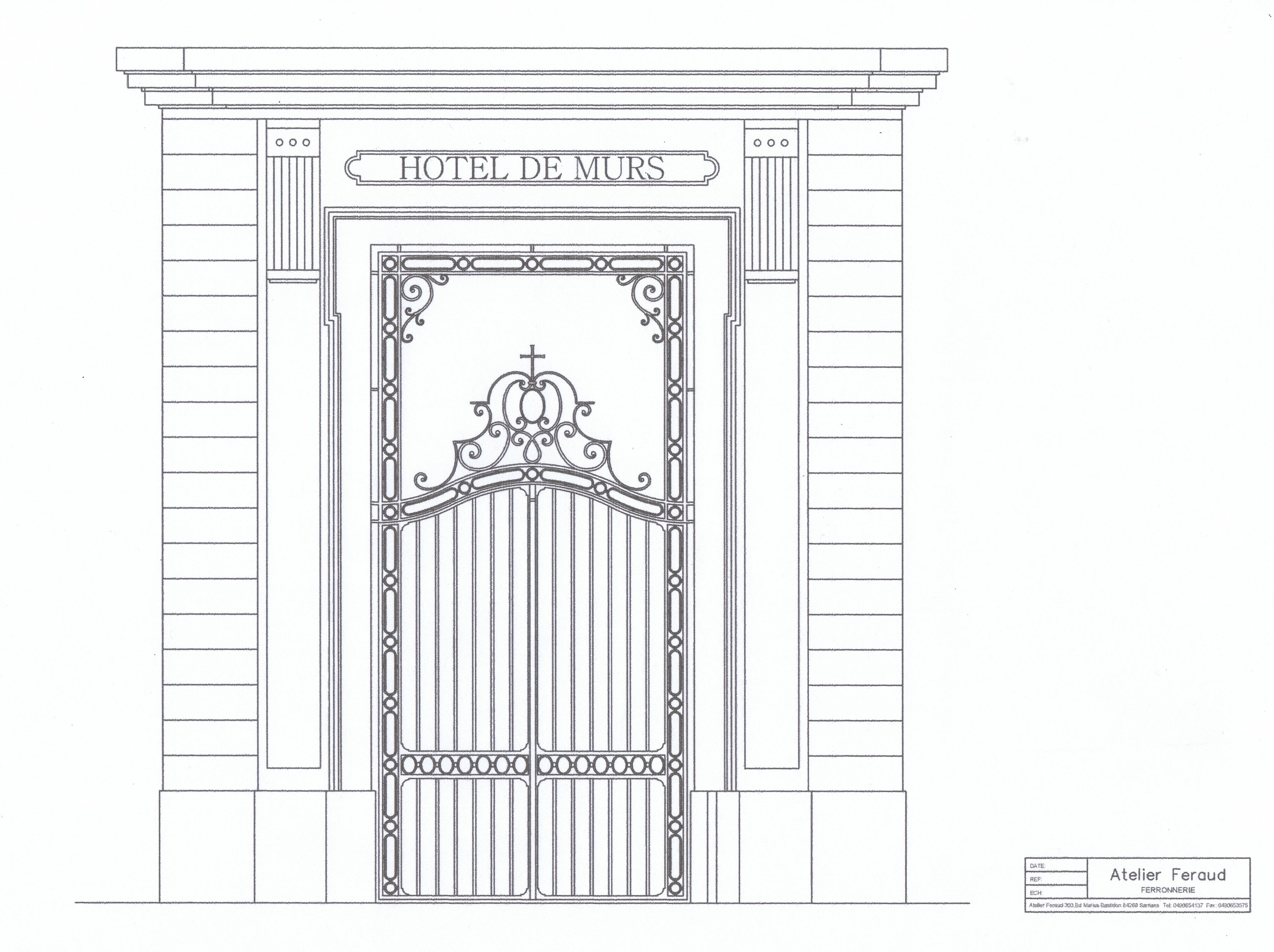 dessin portail